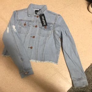 Cropped Denim Jacket